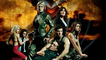 Задник к сериалу "Звёздный крейсер Галактика" #1287528