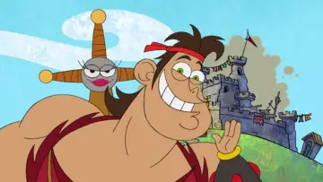 Задник к сериалу "Dave the Barbarian" #1661084