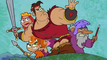 Задник к сериалу "Dave the Barbarian" #1661086