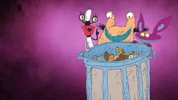 Задник к сериалу "ААА!!! Настоящие монстры" #1376699