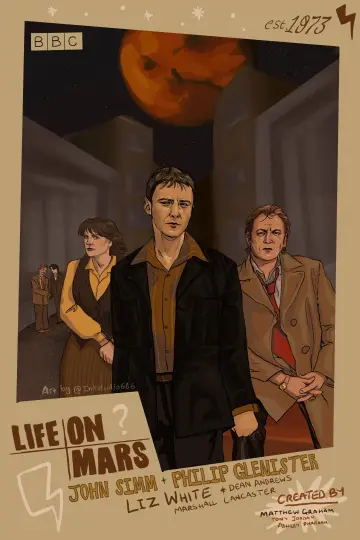 Постер к сериалу "Жизнь на Марсе" #1460533