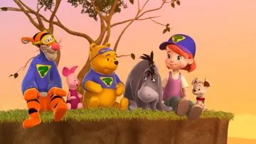 Задник к сериалу "My Friends Tigger & Pooh" #1371987