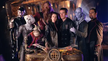 Задник к сериалу "На краю вселенной" #1323292