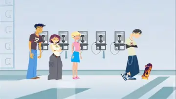 Задник к сериалу "6teen" #1597077