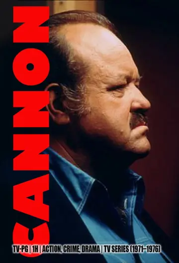 Постер к сериалу "Кэннон" #1344523