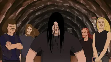 Задник к сериалу "Металлопокалипсис" #1416344