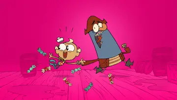 Задник к сериалу "Удивительные злоключения Флэпджека" #1368556