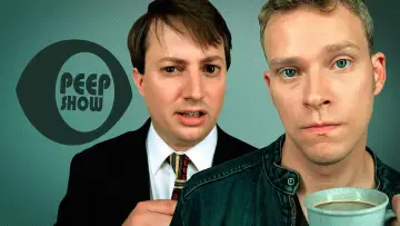 Задник к сериалу "Пип шоу" #1385572