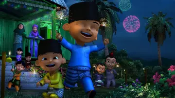 Задник к сериалу "Upin & Ipin" #1444982