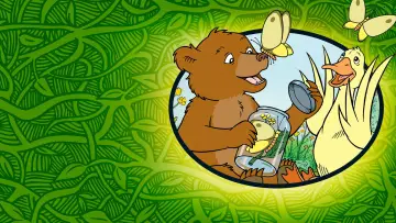 Задник к сериалу "Медвежонок" #1383093
