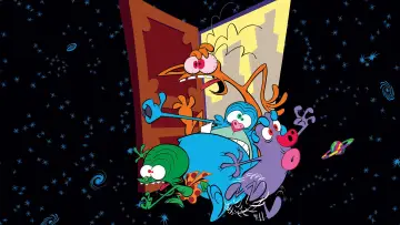 Задник к сериалу "Les Zinzins de l