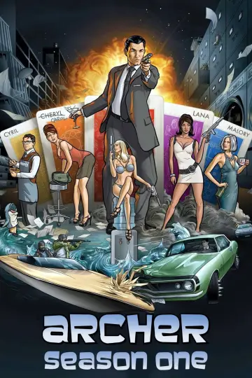 Постер к сериалу "Арчер" #1675359