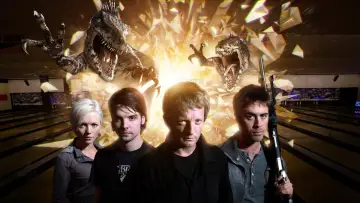 Задник к сериалу "Портал юрского периода" #1409107