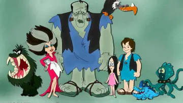Задник к сериалу "The Flintstone Comedy Show" #1449759
