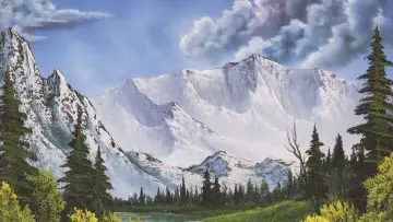 Задник к сериалу "The Joy of Painting" #1379631
