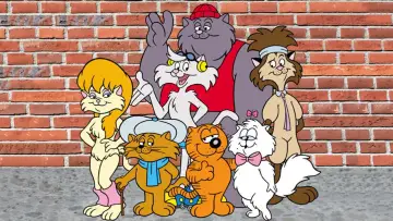 Задник к сериалу "Хитклифф и коты Катиллак" #1381238