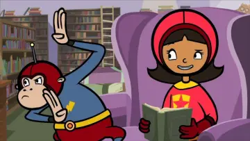 Задник к сериалу "WordGirl" #1324110