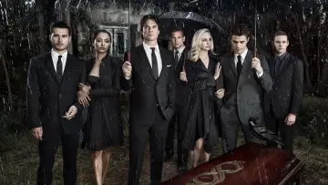 Задник к сериалу "Дневники вампира" #1239821