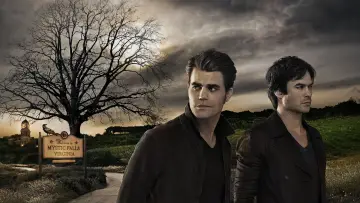 Задник к сериалу "Дневники вампира" #1239830