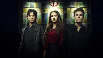 Задник к сериалу "Дневники вампира" #1239911