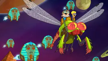 Задник к сериалу "Future-Worm!" #1688260