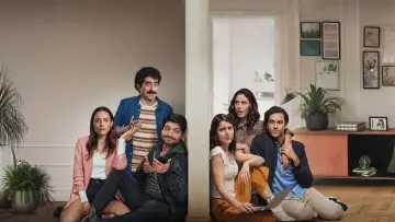 Задник к сериалу "Совсем не дуры" #1458051