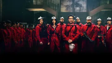 Задник к сериалу "Бумажный дом: Корея" #1460981