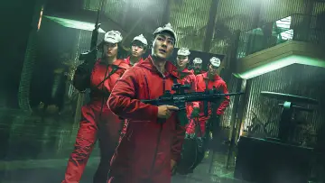 Задник к сериалу "Бумажный дом: Корея" #1460990