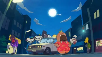 Задник к сериалу "Необычное такси" #1456545