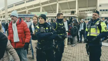 Задник к сериалу "Tunna blå linjen" #1510040