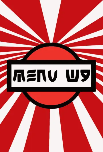 Menu W9 постер
