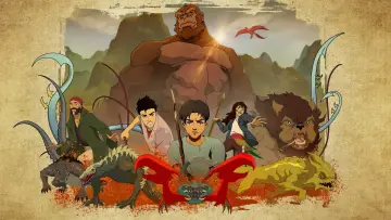 Задник к сериалу "Остров черепа" #1724366
