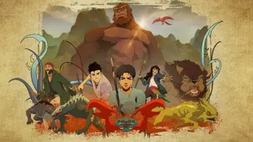 Задник к сериалу "Остров черепа" #1724367
