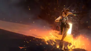 Задник к сериалу "Tomb Raider: легенда Лары Крофт" #1368803