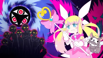Задник к сериалу "せいぜいがんばれ！魔法少女くるみ" #1595692