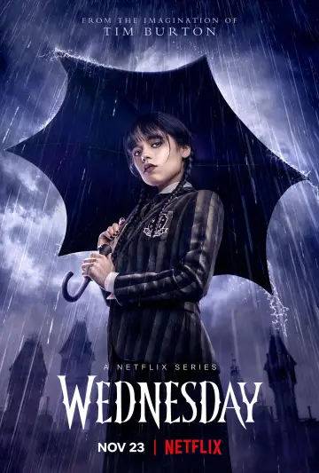 Постер к сериалу "Уэнздей" #1273410