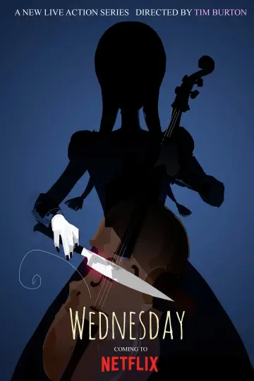Постер к сериалу "Уэнздей" #1273412
