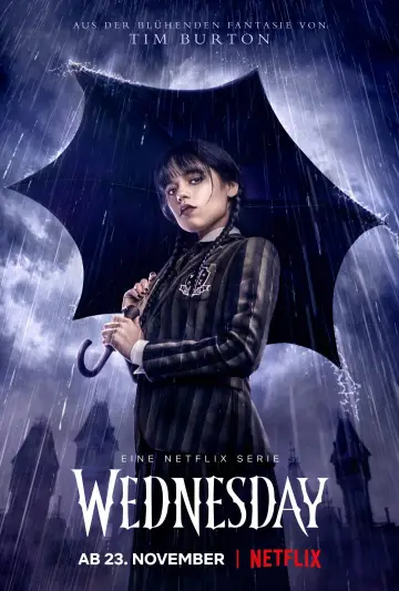 Постер к сериалу "Уэнздей" #1273429