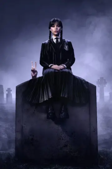 Постер к сериалу "Уэнздей" #1518949