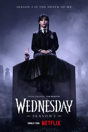 Постер к сериалу "Уэнздей" #1518964