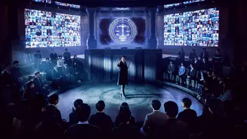 Задник к сериалу "Дьявольский судья" #1792534