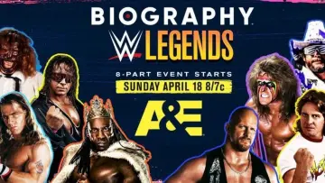 Задник к сериалу "Biography: WWE Legends" #1497225
