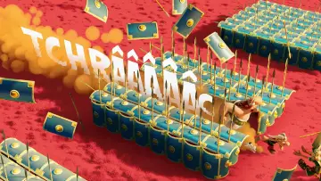 Задник к сериалу "Астерикс и Обеликс: поединок вождей" #1396566