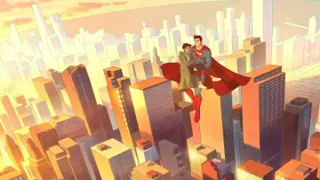 Задник к сериалу "Мои приключения с Суперменом" #1295958