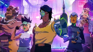 Задник к сериалу "Капитан Лазерхоук: Blood Dragon Remix" #1874199