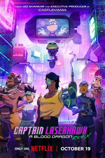 Постер к сериалу "Капитан Лазерхоук: Blood Dragon Remix" #1874242