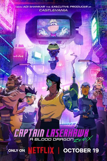 Постер к сериалу "Капитан Лазерхоук: Blood Dragon Remix" #1874340