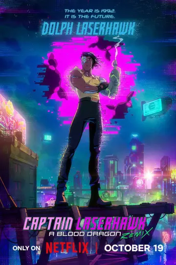 Постер к сериалу "Капитан Лазерхоук: Blood Dragon Remix" #1874342