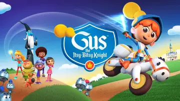 Задник к сериалу "Gus, le chevalier minus" #1426436