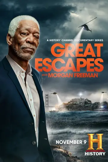 Постер к сериалу "Великие побеги с Морганом Фрименом" #1601345